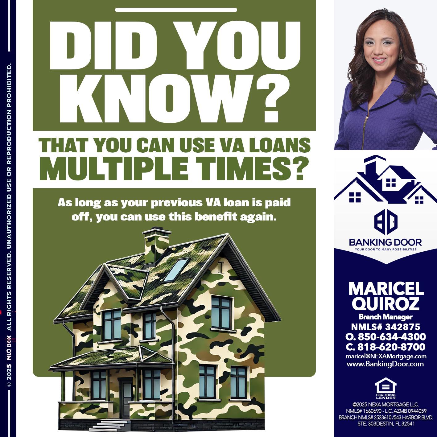 did you know - Maricel Quiroz -Branch Manager
