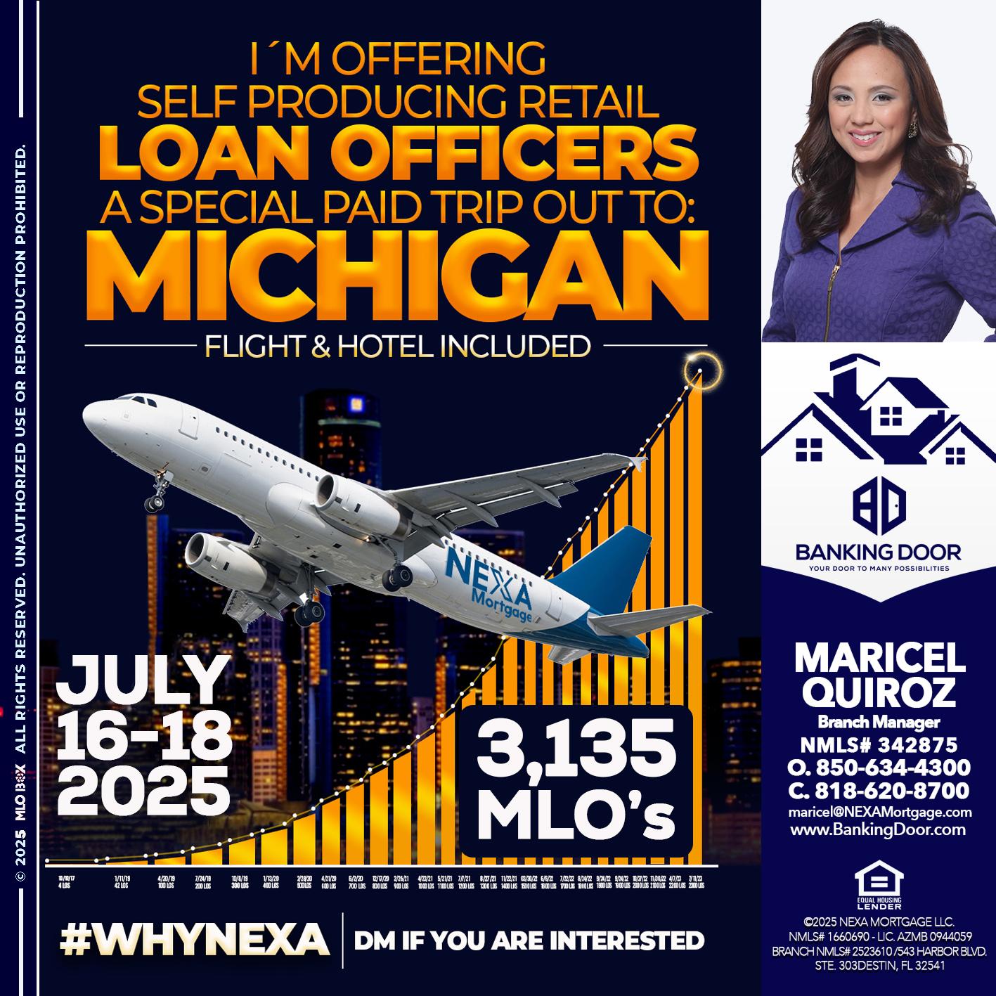 MICHIGAN TRIP - Maricel Quiroz -Branch Manager