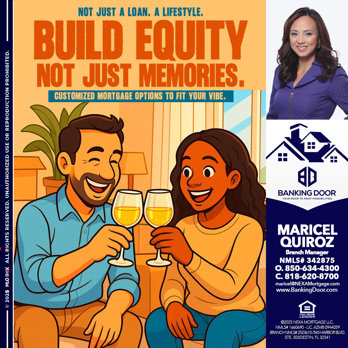 BILD EQUITY - Maricel Quiroz -Branch Manager