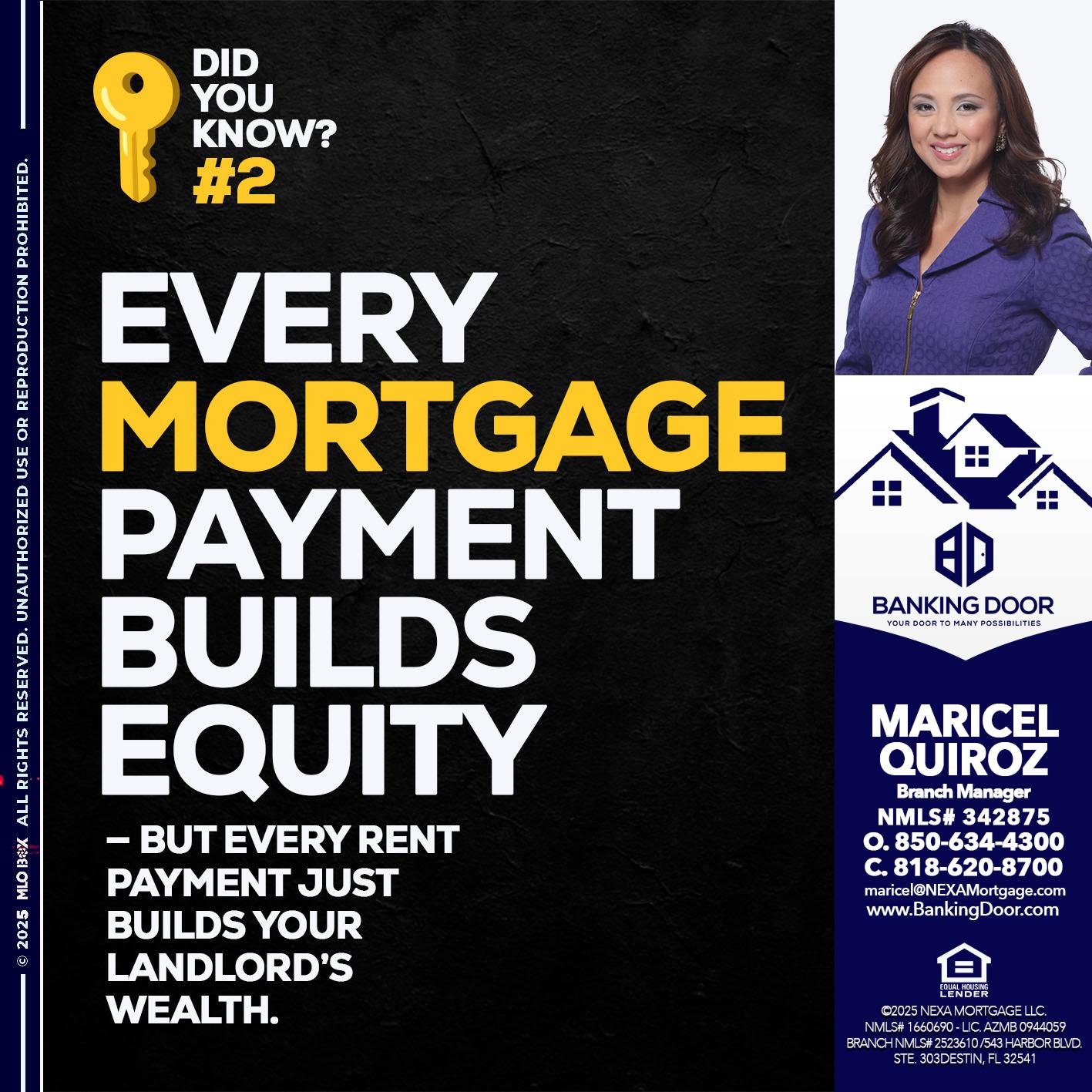 DID YOU KNOW? - Maricel Quiroz -Branch Manager