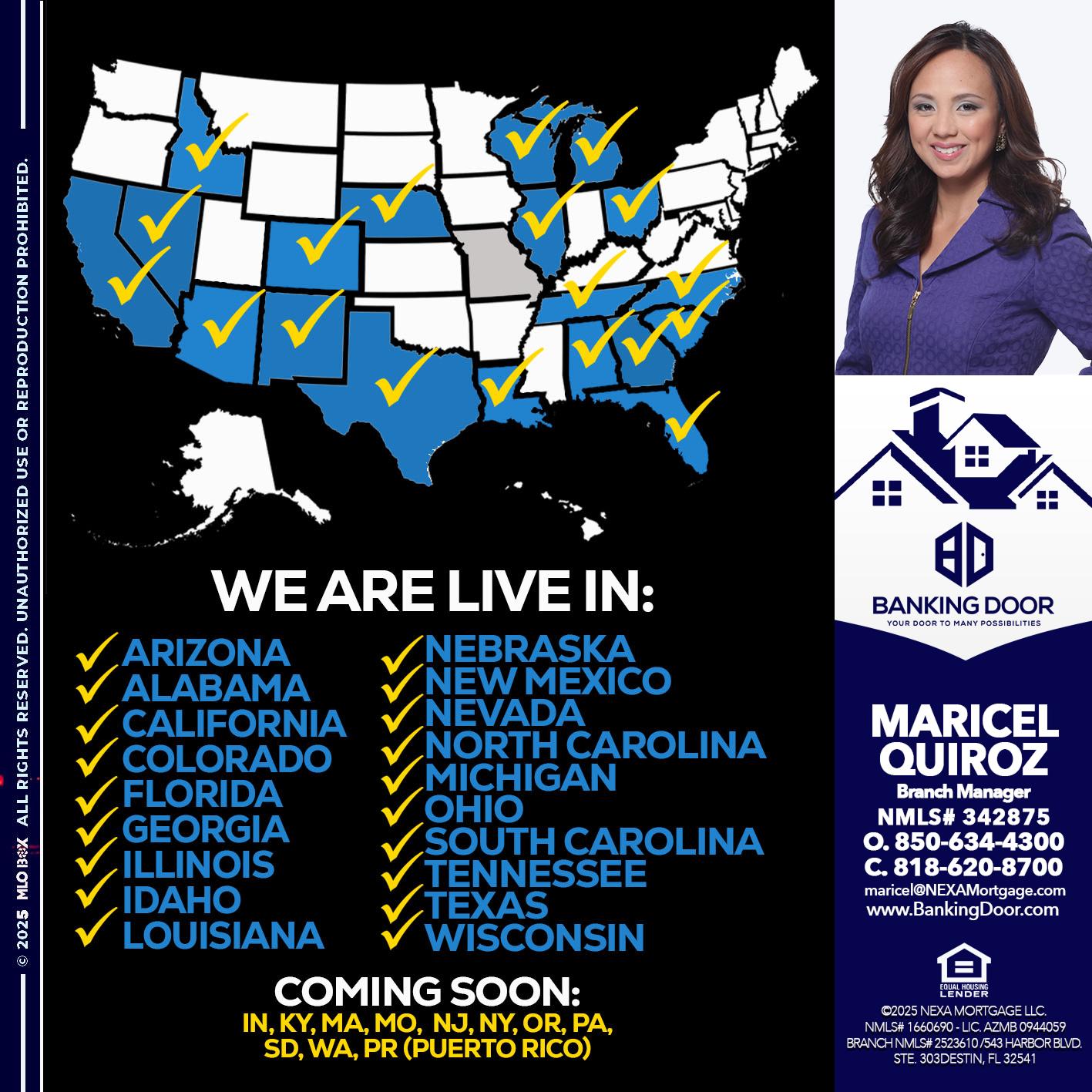 New Mexico live - Maricel Quiroz -Branch Manager