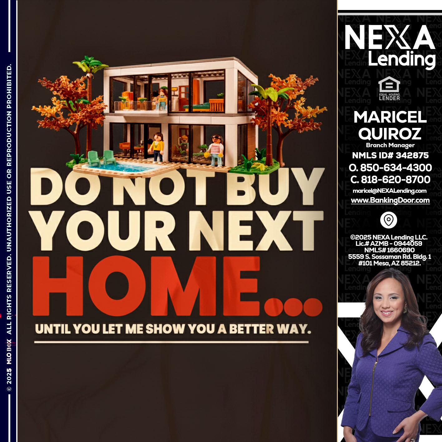 DO NOT BUY - Maricel Quiroz -Branch Manager