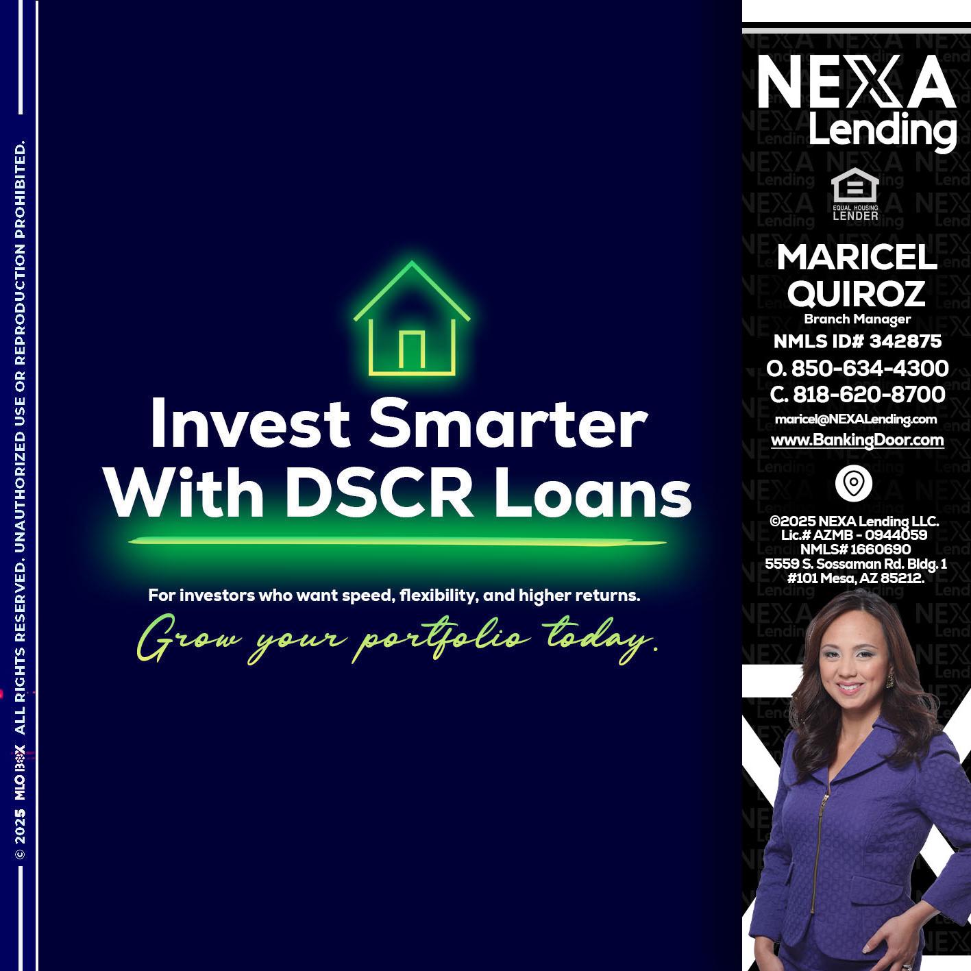 DSCR - Maricel Quiroz -Branch Manager