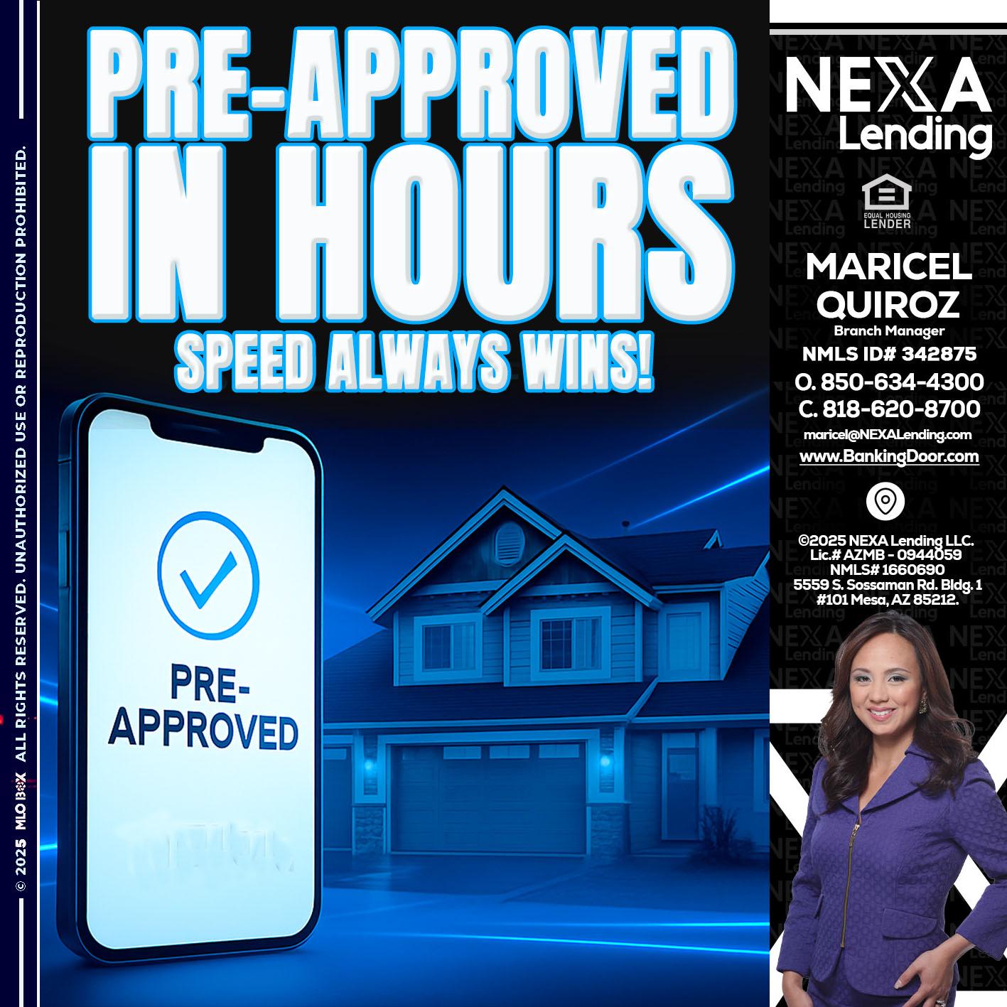 PRE - Maricel Quiroz -Branch Manager