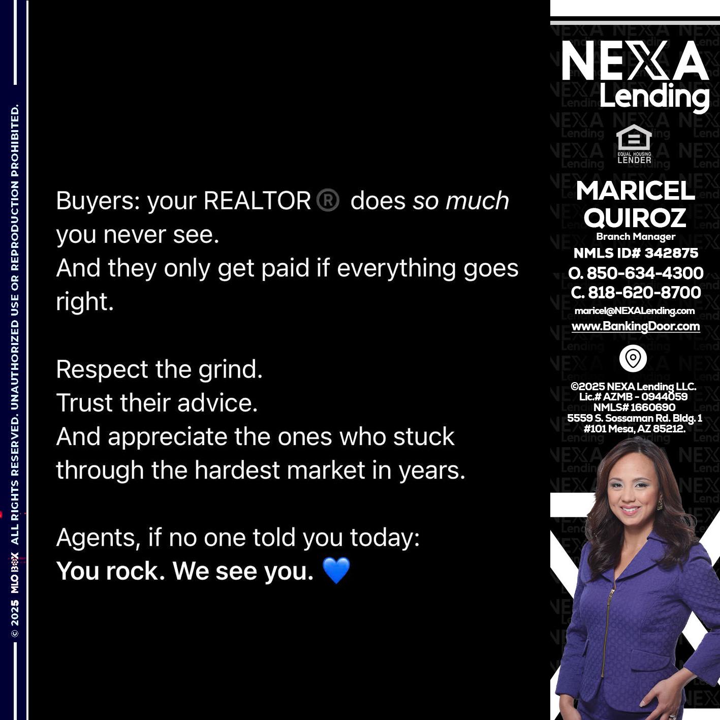 BUYERS - Maricel Quiroz -Branch Manager