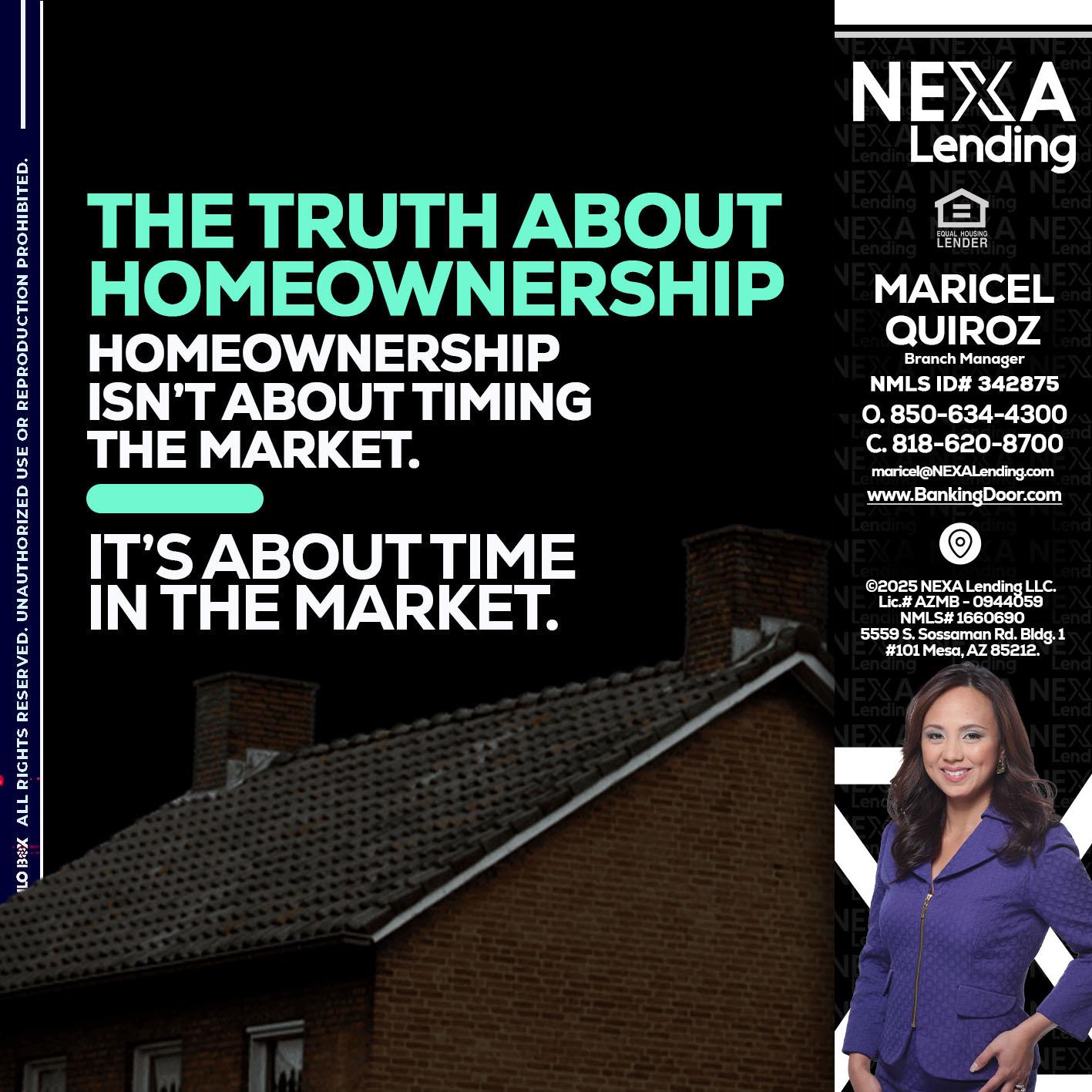 THE TRUTH ABOUT - Maricel Quiroz -Branch Manager