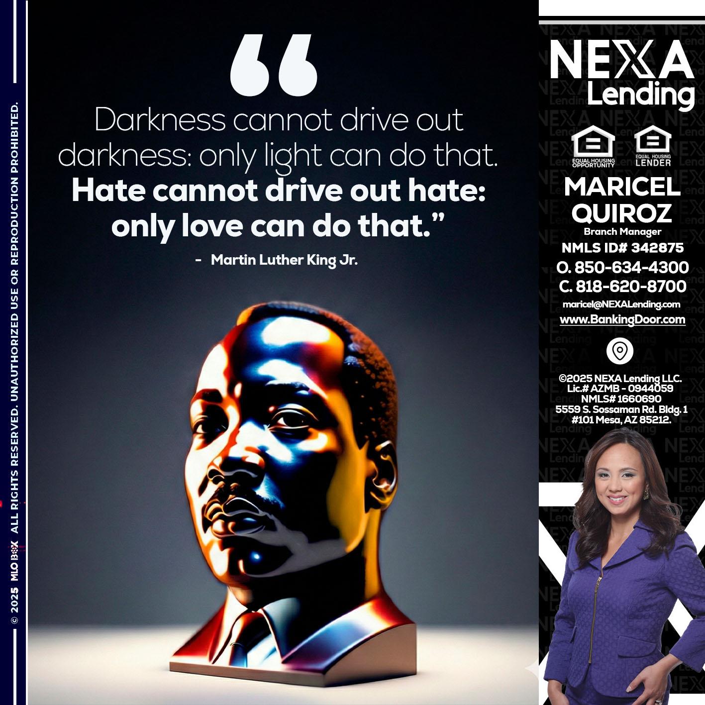 MLK 2026 - Maricel Quiroz -Branch Manager