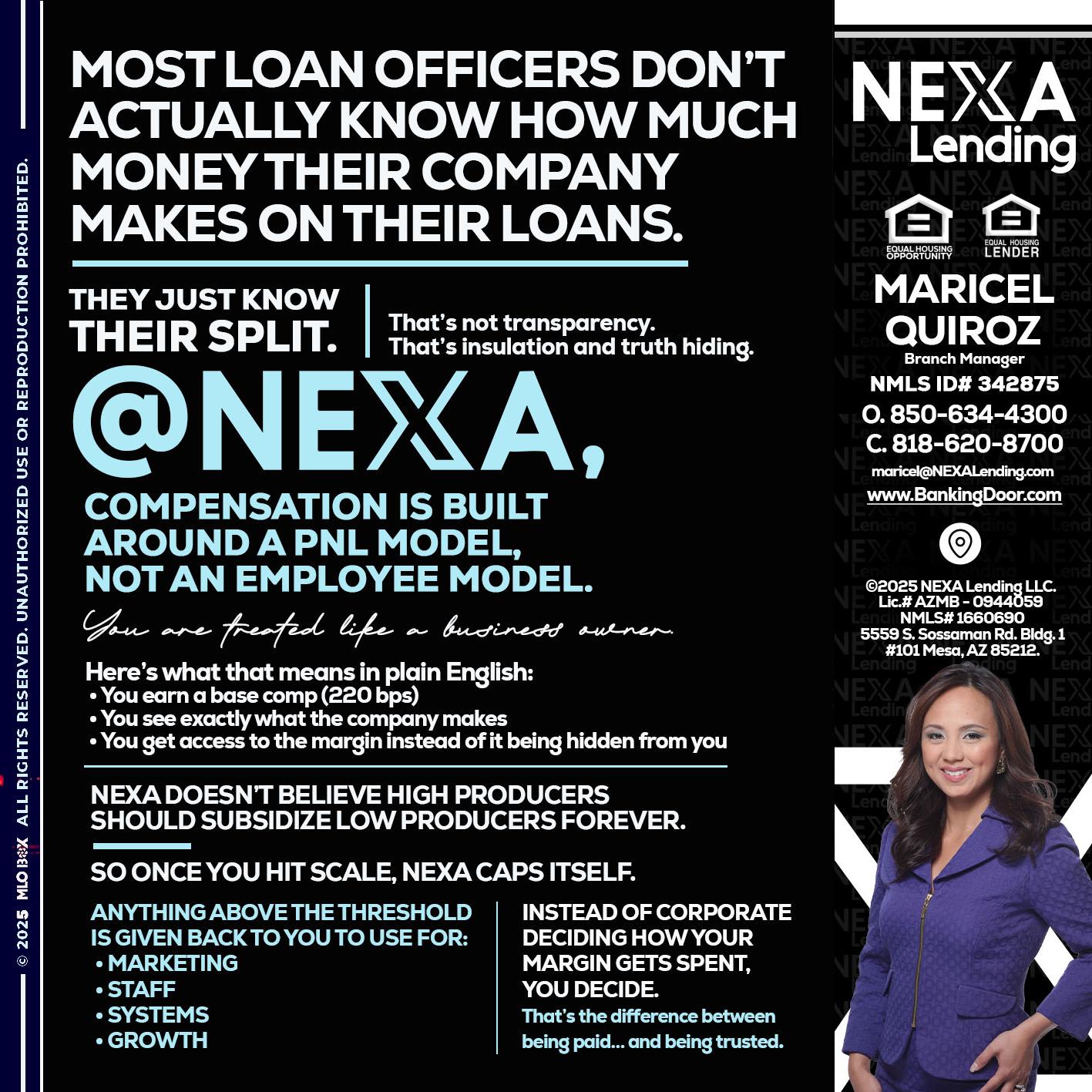 @NEXA - Maricel Quiroz -Branch Manager