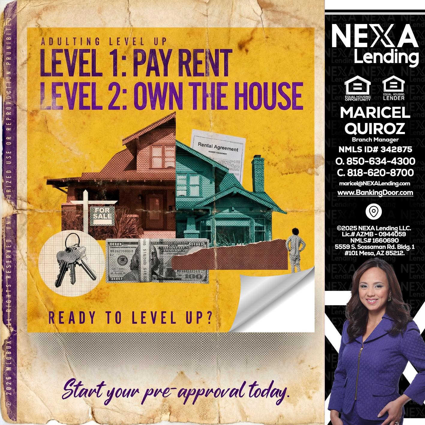 LEVEL 1 - Maricel Quiroz -Branch Manager