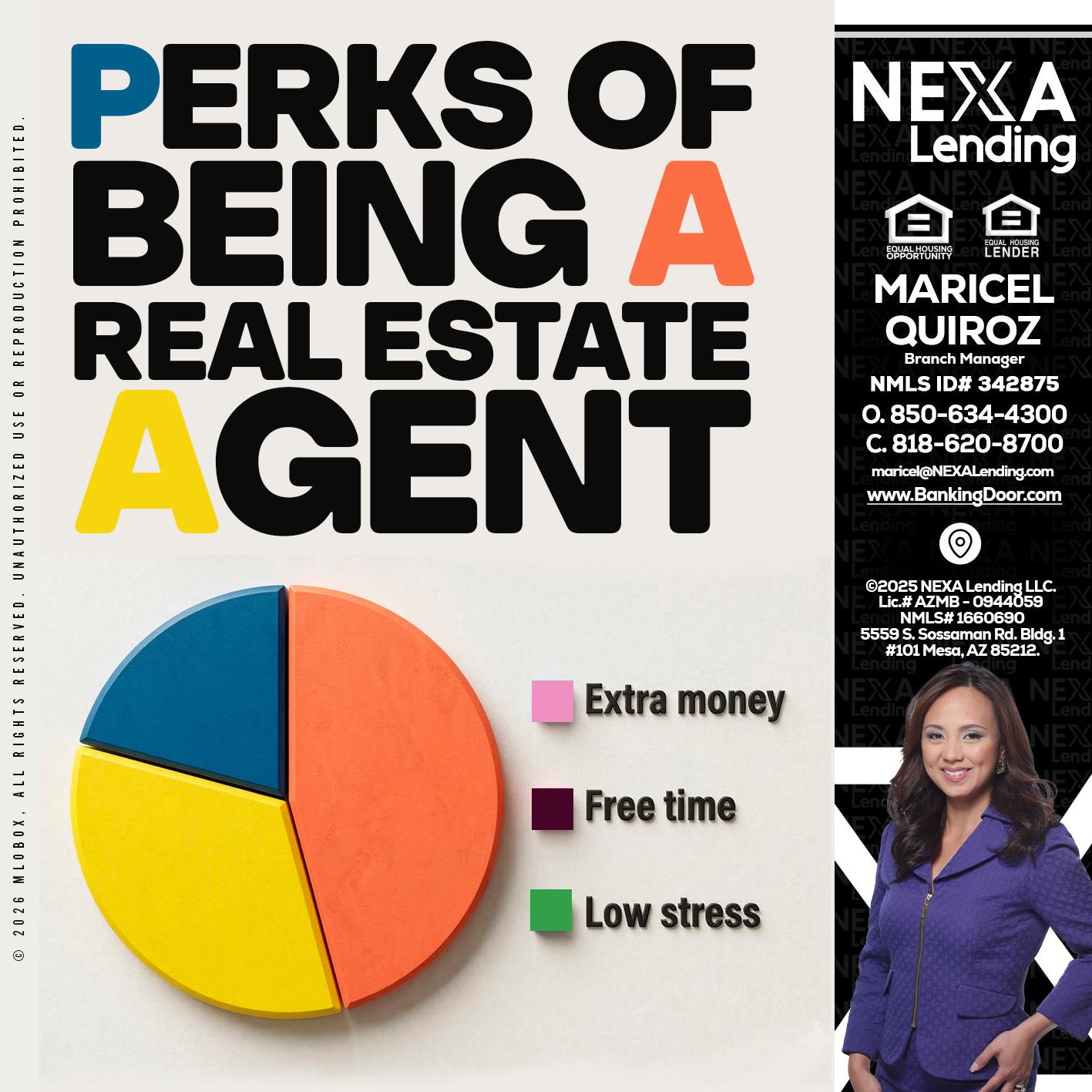 PERKS OF BEING - Maricel Quiroz -Branch Manager