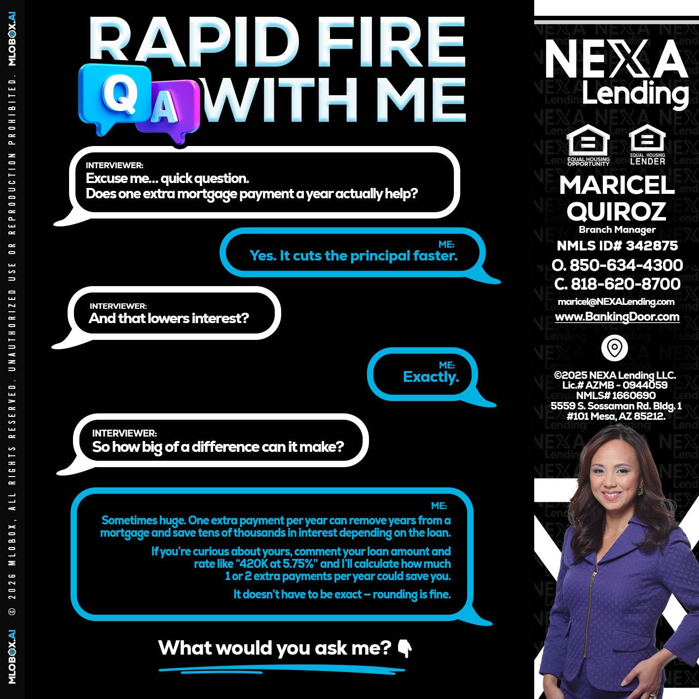 RAPID Q&A - Maricel Quiroz -Branch Manager