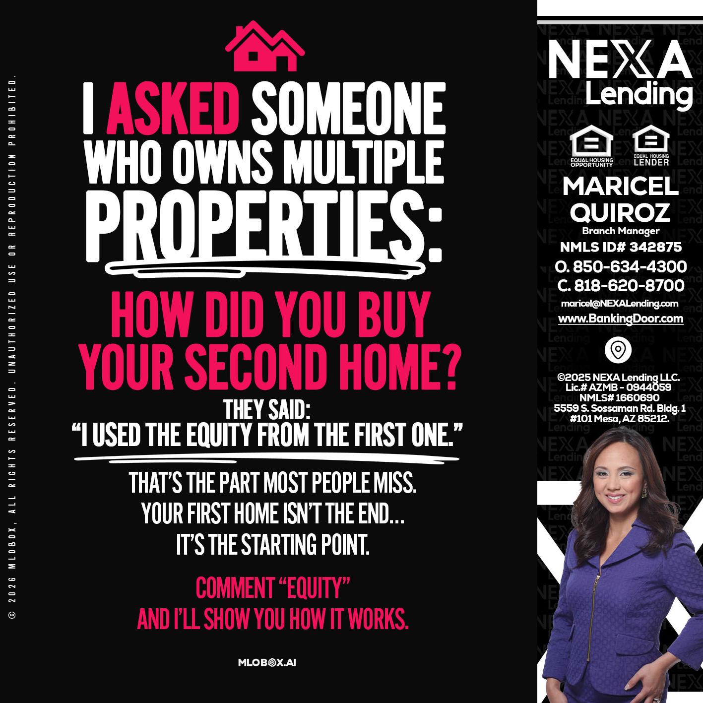 I ASKED SOMEONE - Maricel Quiroz -Branch Manager