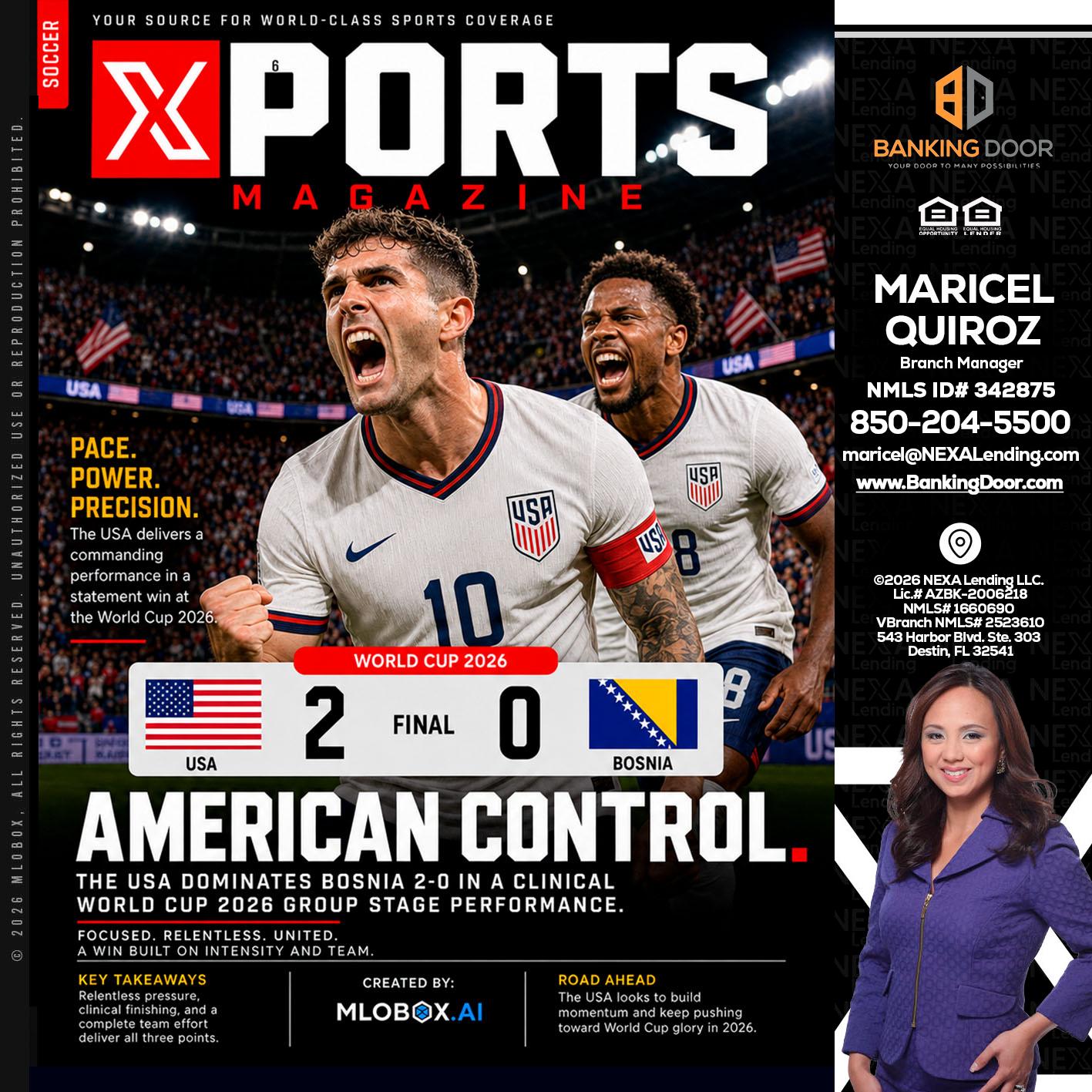AMERICAN CONTROL - Maricel Quiroz -Branch Manager