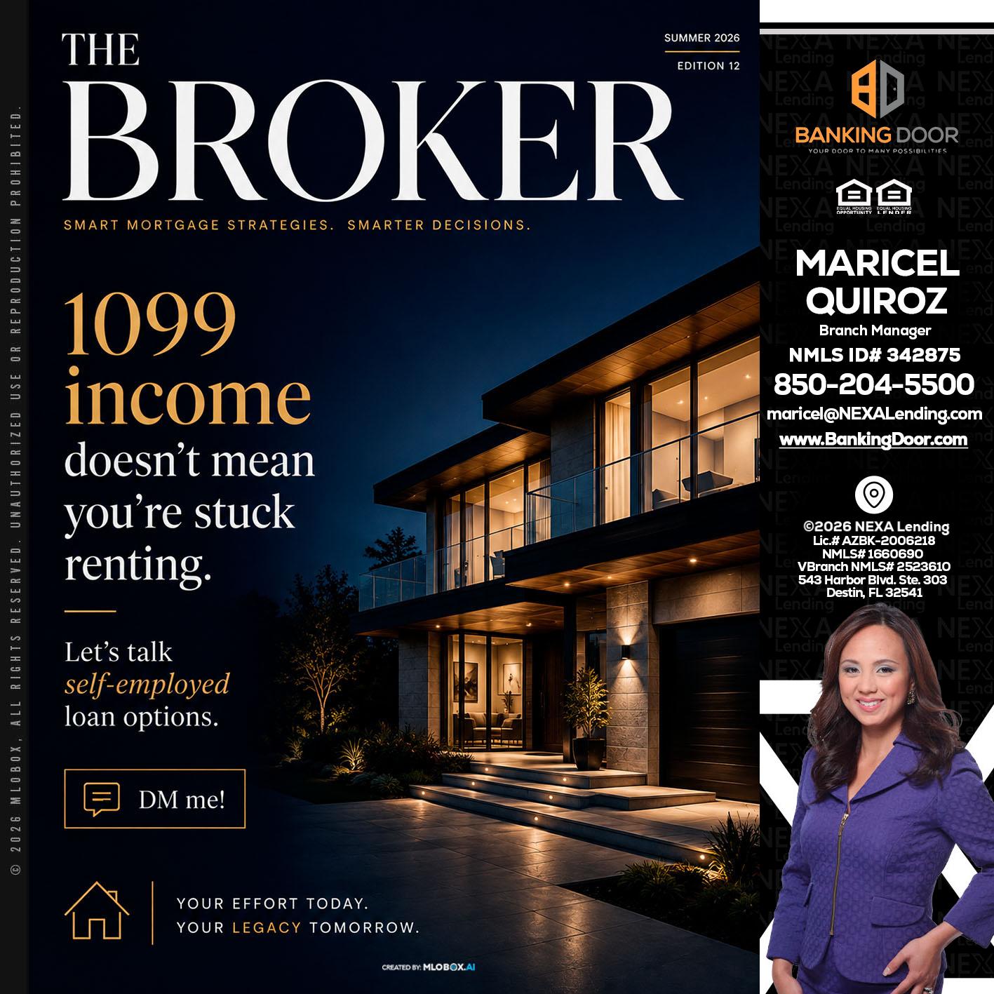 THE BROKER - Maricel Quiroz -Branch Manager