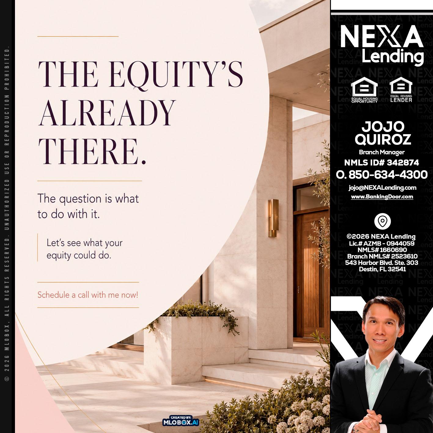 THE EQUITY'S - Maricel Quiroz -Branch Manager