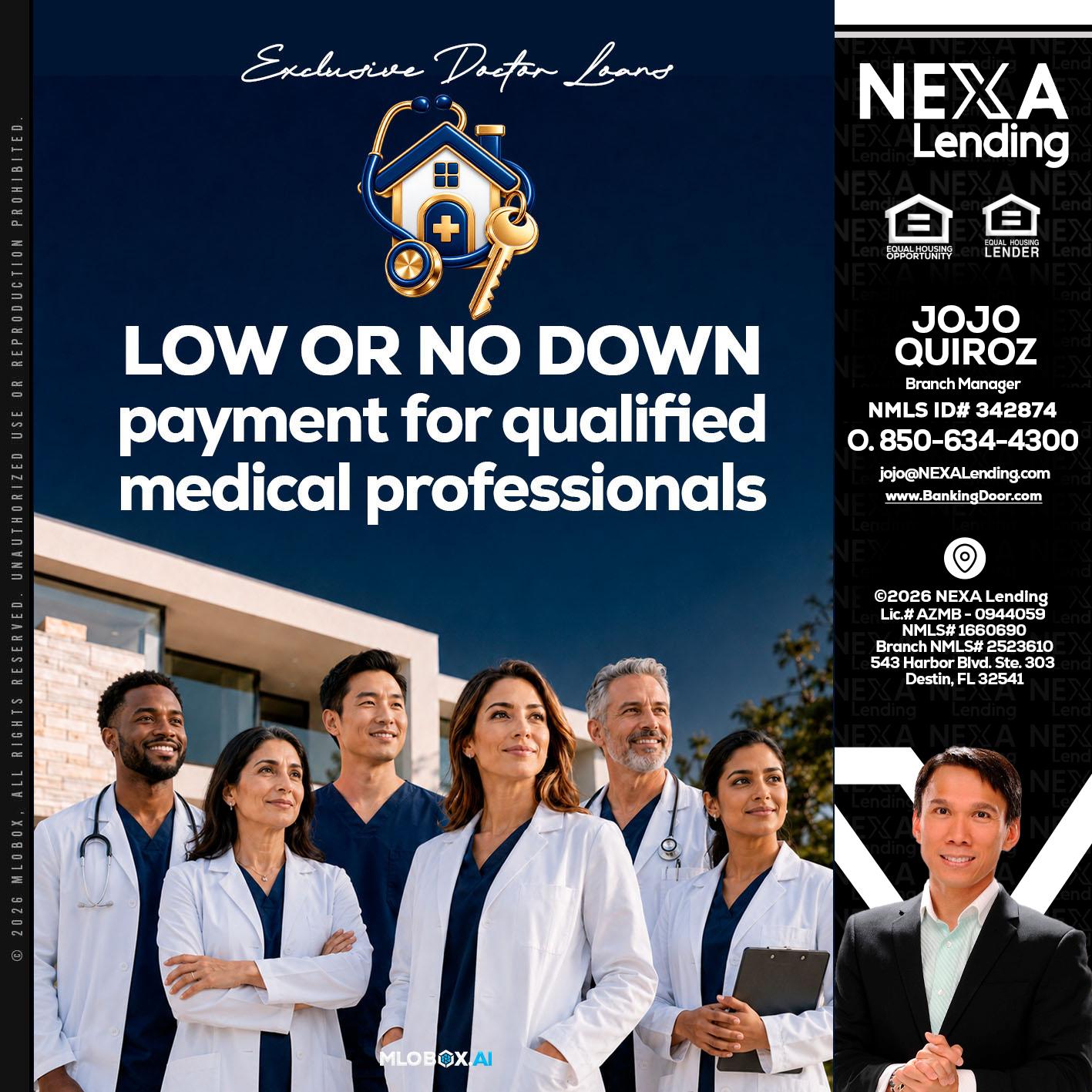 DOCTOR LOANS - Maricel Quiroz -Branch Manager