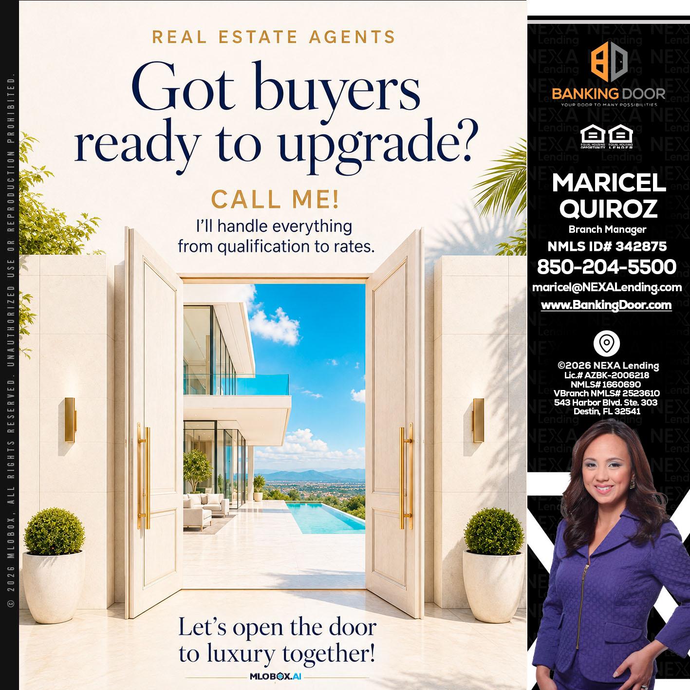 got buyers? - Maricel Quiroz -Branch Manager