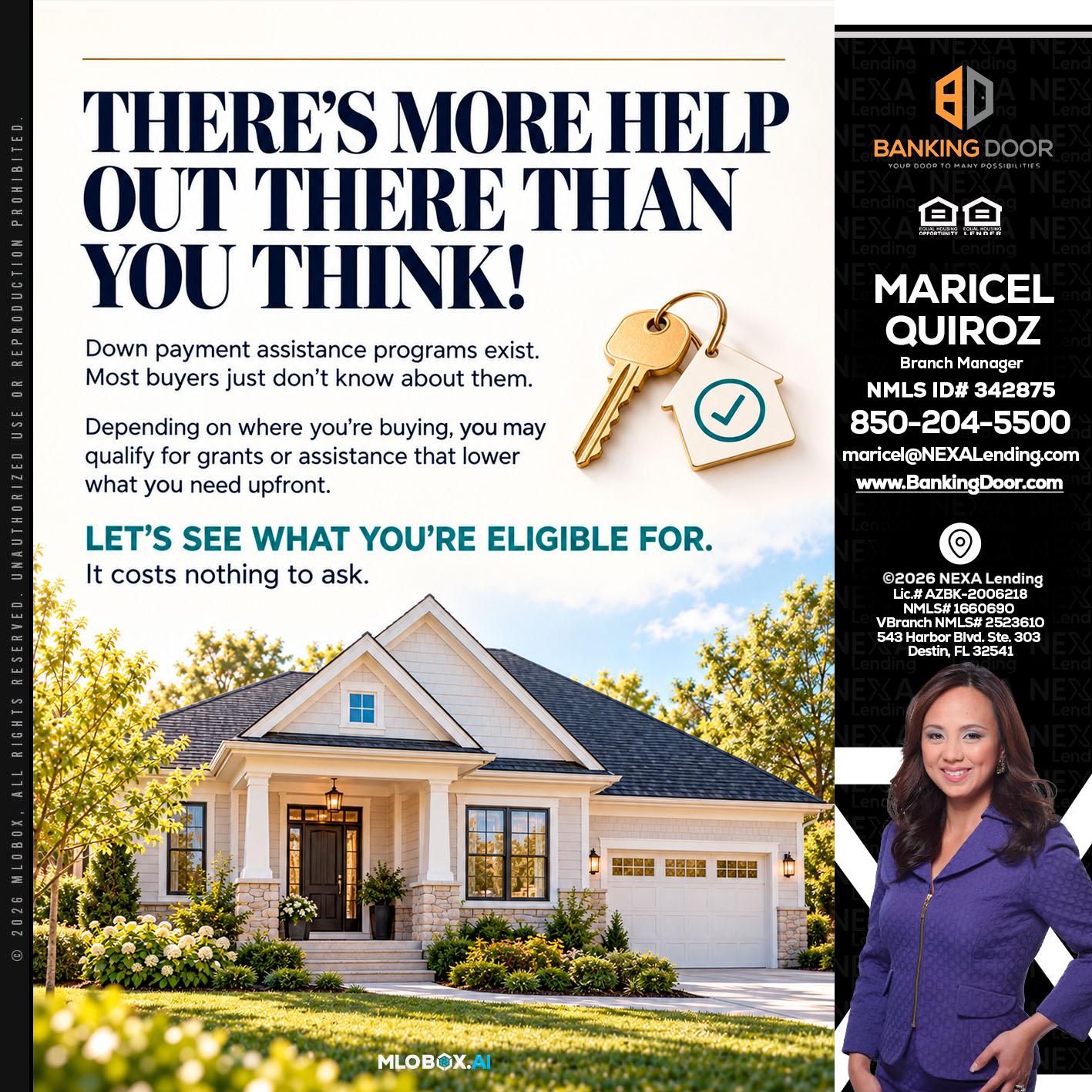 THERES MORE - Maricel Quiroz -Branch Manager