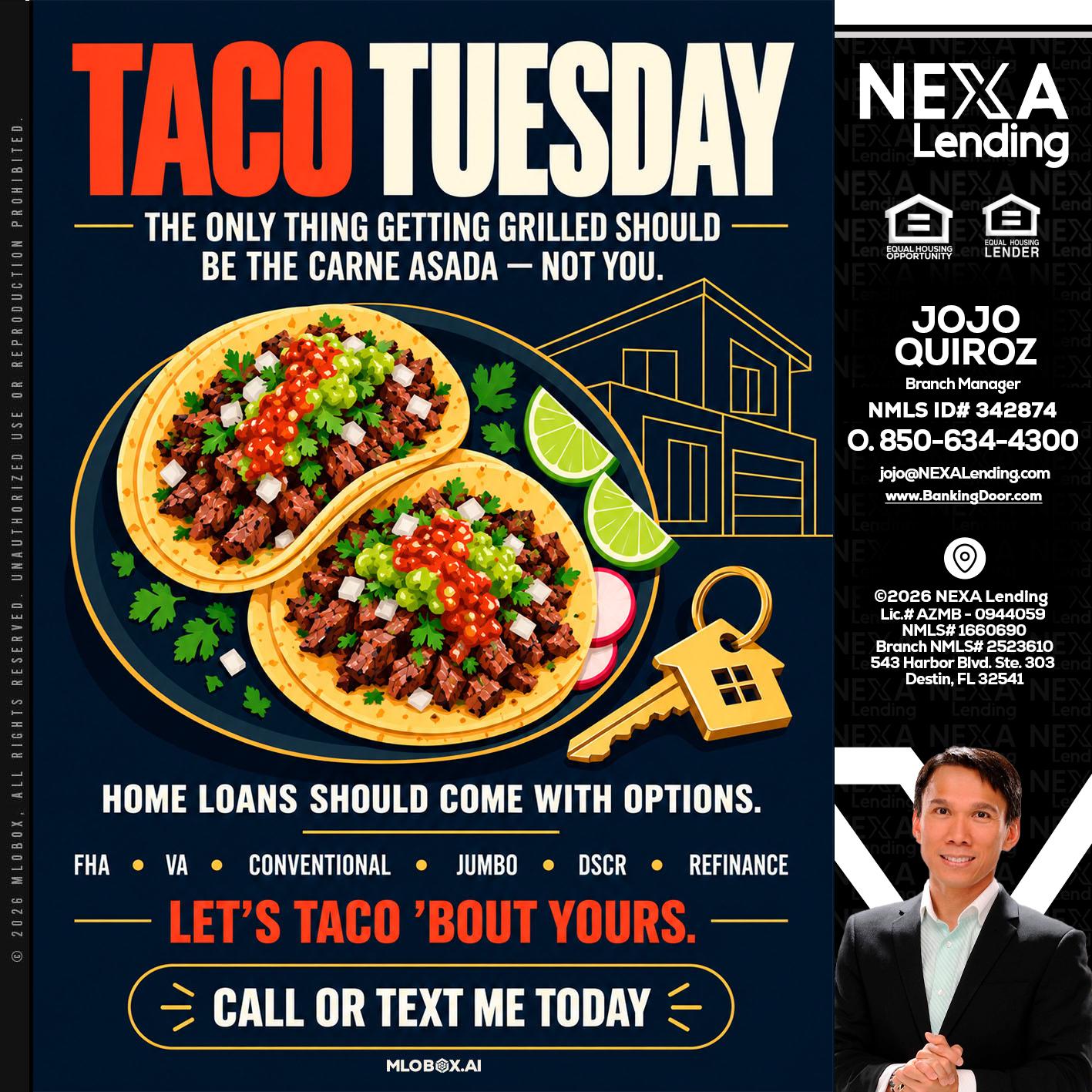 TACOS TUESDAY - Maricel Quiroz -Branch Manager