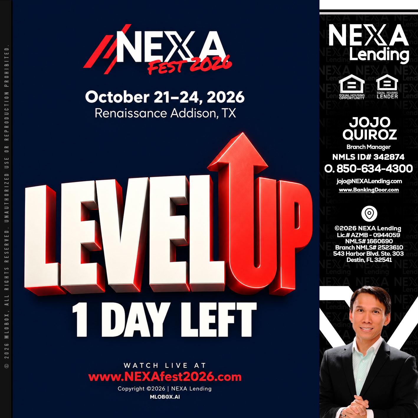 LEVEL UP - Maricel Quiroz -Branch Manager